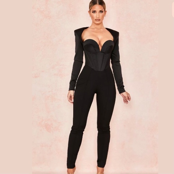 New NWOT HOCB Zoey Jumpsuit Small - Picture 2 of 8